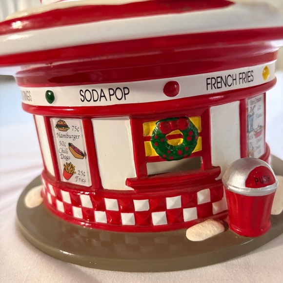 Department 56 Snow Village Lighted Factory with Smoke Stack with Styrofoam Box - Picture 6 of 14